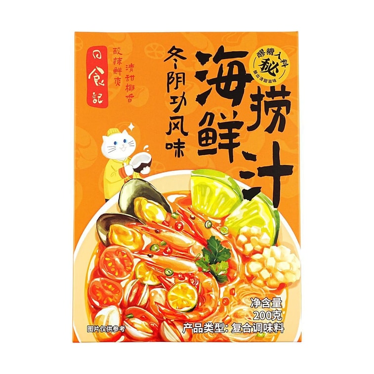 해산물 디핑 소스, 톰얌 맛, 7.05온스 4