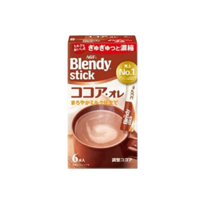 日本 AGF BLENDY系列 經典可可牛奶歐蕾 6條裝