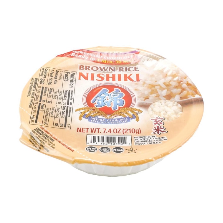 Instant Healthy Brown Rice, 7.41 oz *6【6 Pack】【Microwavable Rice】【Instant Rice】 7