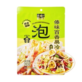 盒马 匠酱好 傣味百香果冷泡汁 200g【鸡爪海鲜调味料汁】【夏日生腌捞汁】【亚米独家】