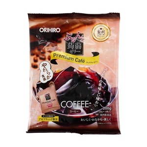 ぷるんと蒟蒻ゼリー プレミアムコーヒー味 7.1オンス【脂肪0・低カロリー】