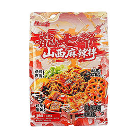 龙七爷 山西麻辣拌 冒烟辣爆辣 325g【麻酱浓郁】【劲辣过瘾】