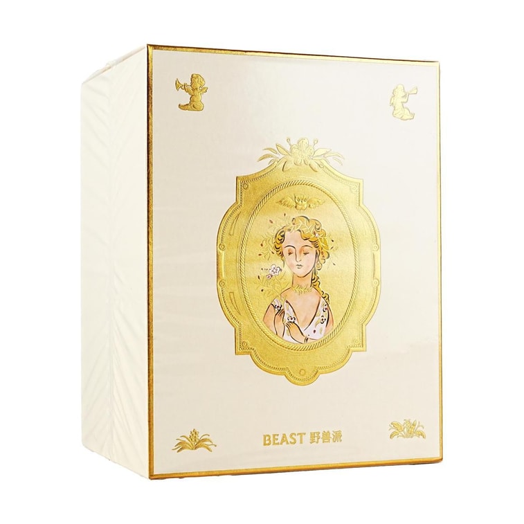 Dream of Flora Series, Crystal Fragrance Cup Aromatherapy Set, Wild Rose Fire-Free Scent, Gift 4