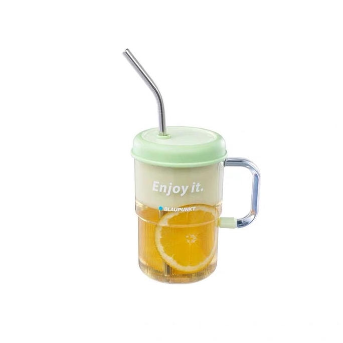 Juice Extractor Small Portable Home Mini Fruit Juice Extractor Juice Cup Juice Cup Shallow Tea Refreshing Green