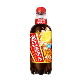 元气森林 霸气冰红茶可乐 600ml【酸甜气泡爽到爆!】【0阿斯巴甜】
