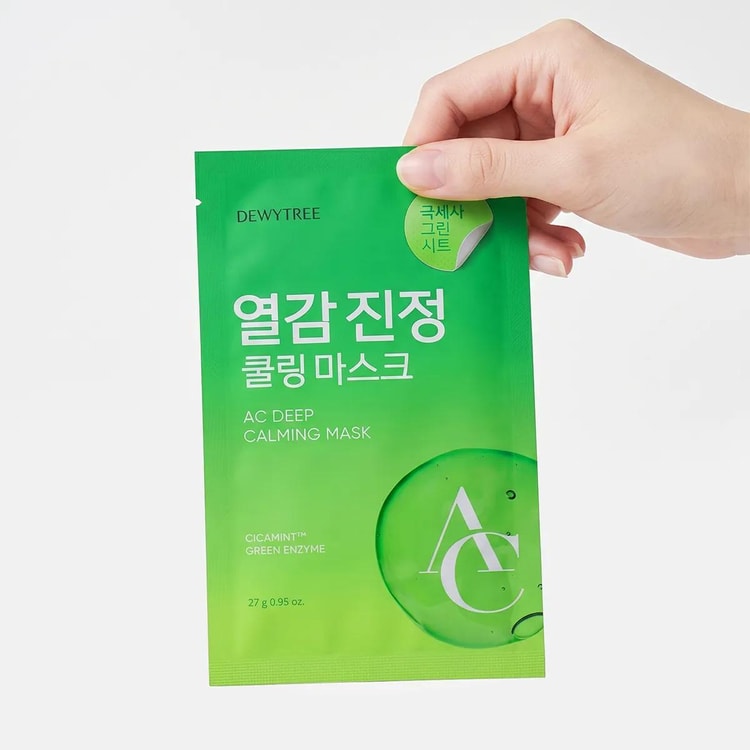 DEWY TREE AC Deep Calming Mask Sheet Daily Soothing Hydrating Face
