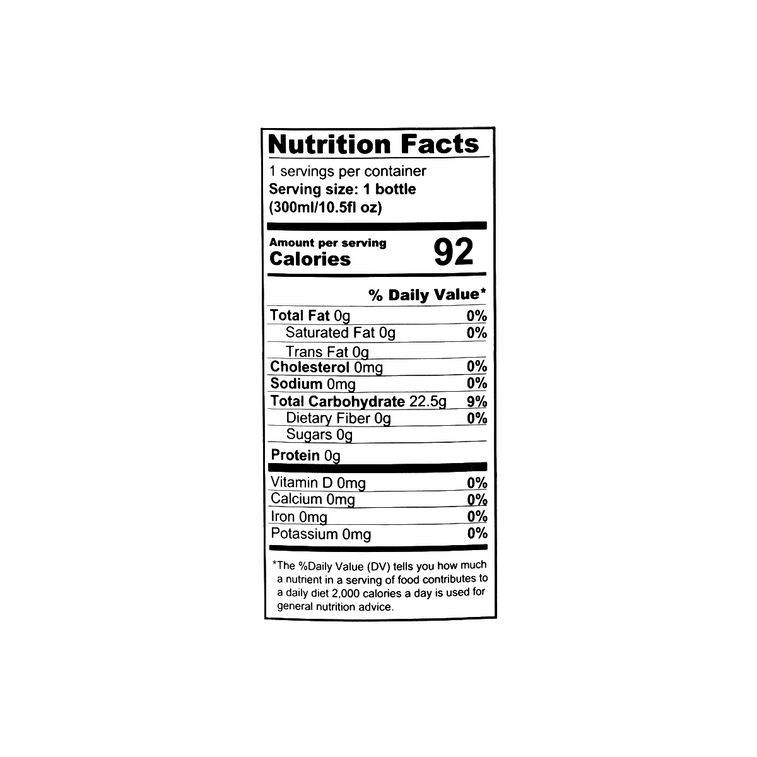 스파클링 피치 소다 300ml 8