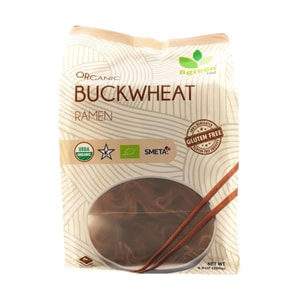 家鄉風味 健康非油炸有機蕎麥拉麵 4份裝 袋裝USDA認證 280g