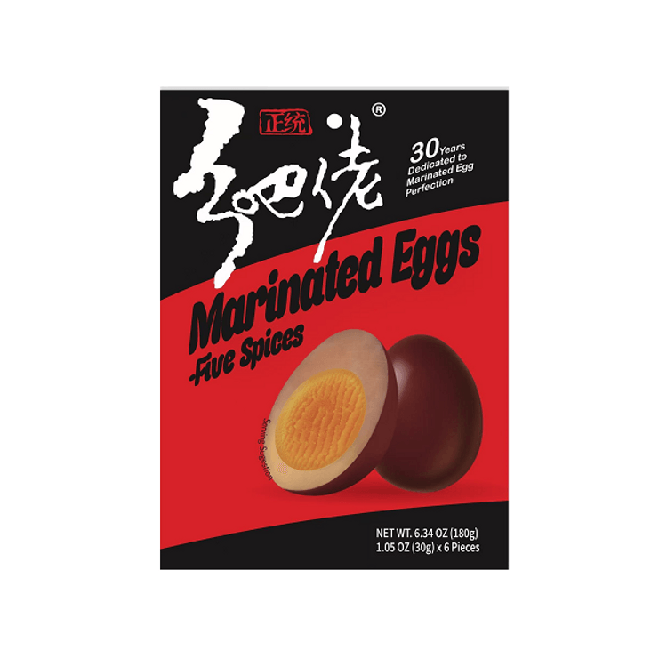 XBL Marinated Eggs ,Five Spices Flavor, 6.35 oz 【Zhejiang Wenzhou