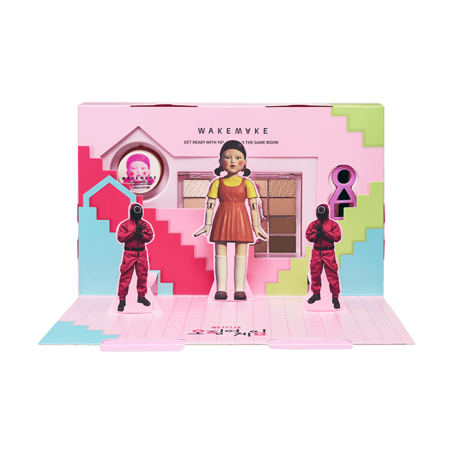 WAKEMAKE ヨンヒメイクセットで準備万端、【NETFLIX イカゲーム