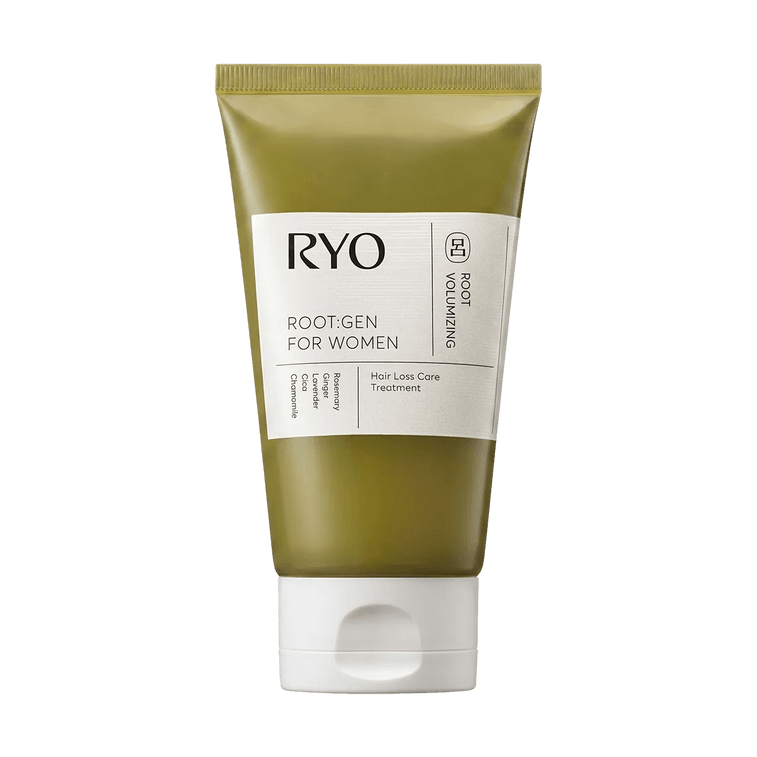 Ryo Root:Gen for Women Hair Loss Care Shampoo 515ml + Treatment 120ml 3