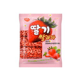 韩国Mammos 香脆大米卷 草莓口味 