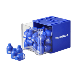 WONDERLAB万益蓝 小蓝瓶益生菌400亿活菌 99%存活好菌 肠胃益生元冻干粉 30瓶装 嗯嗯添动力 香甜奶味【品牌爆款 健康畅无阻】