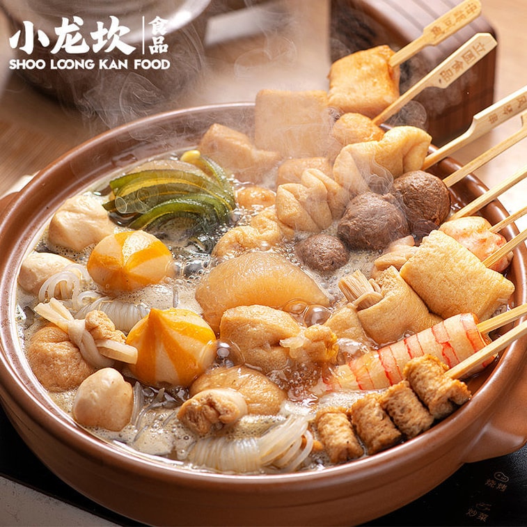 [중국 직배송] 샤오롱칸 오뎅 조미료, 50g 1봉, 무지방, 무방부제, 간편한 국물 베이스, 일본식 스키야키 전골 베이스. 3