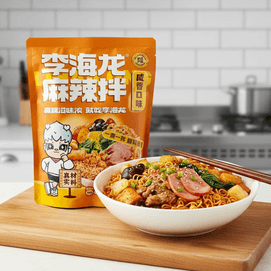 李海龙 咸香麻辣拌 袋装 363g【网红爆款】【东北风味 盲冲不踩雷】【亚米独家】