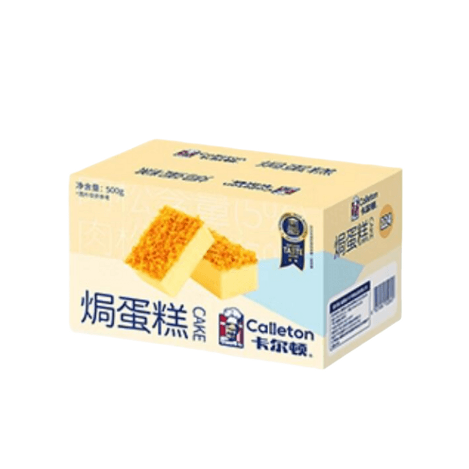 【中國直郵】卡爾頓 肉鬆焗蛋糕小麵包 500g/箱