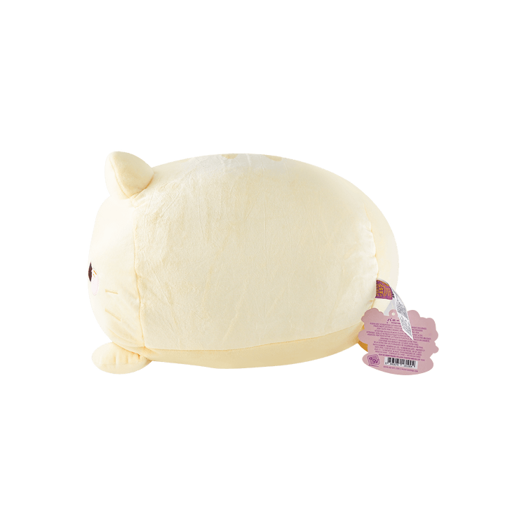 HONEYMARU HONEYMARU イエローストライプもち猫ぬいぐるみ 15インチ - Yami