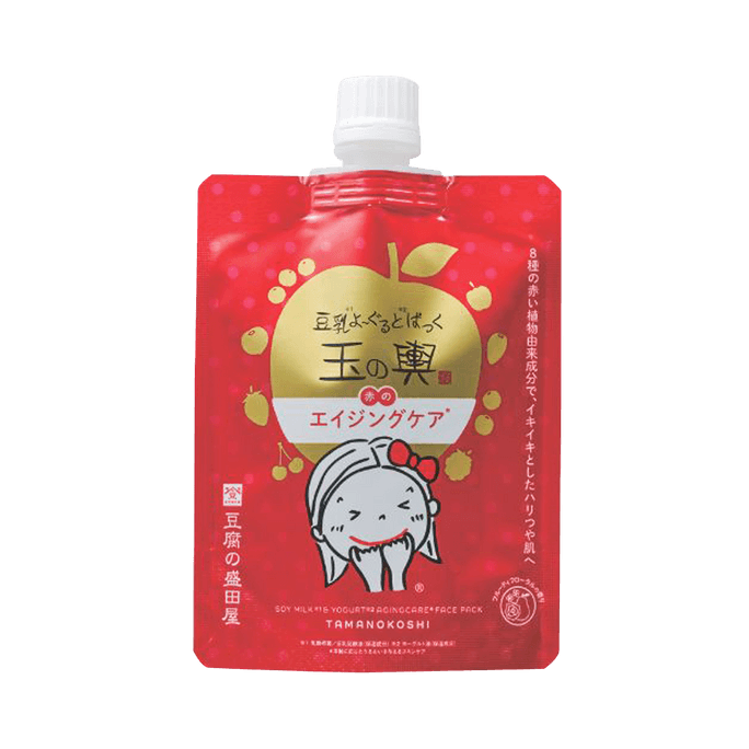 豆腐盛田屋 豆乳抗老涂抹式面膜 150g
