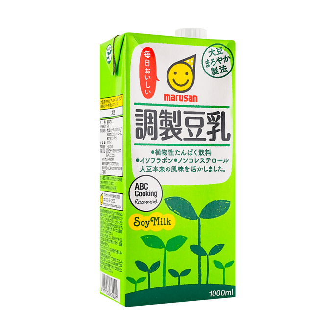 日本MARUSANI 調製豆乳飲料 植物豆奶 1000ml