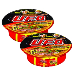 日清 UFO焼きそば（魚介風味細切り豚肉味）124g×2箱（中国直送）