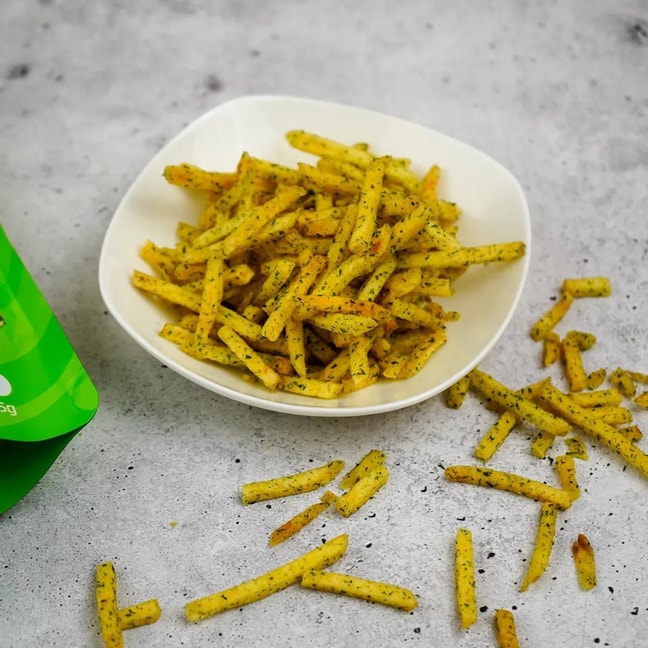 滇二娃 原切土豆丝 薯条 海苔味 65g【云南特产】