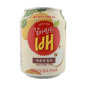 배즙 8.05 fl oz 【상쾌하고 기름진 속을 달래주는】【배 퓌레 12% 함유】