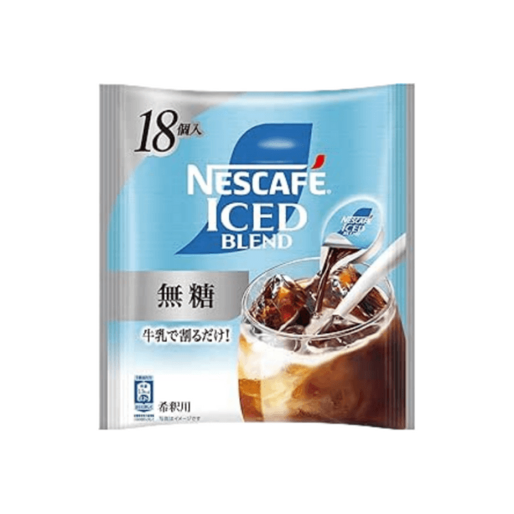 ネスレ日本 ネスレ アイスコーヒー濃縮液（無糖）－18カプセル（日本