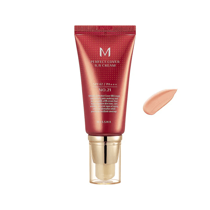 M Perfect Cover BB Cream 50ml 21 Light Beige