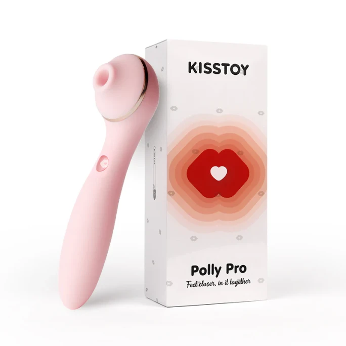 KISTOY Polly Pro 吮吸秒潮神器 - 远程控制APP版 - 粉色