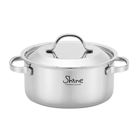 韩国 Kproduct4u 三层不锈钢平底锅3种类型7.9英寸