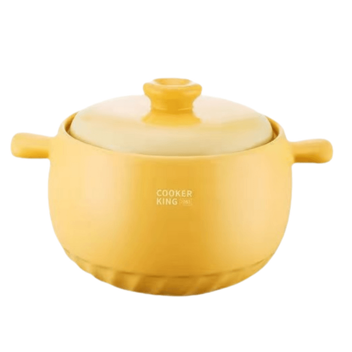 Ceramic Soup Pot High-Temperature Resistant Stew Pot 4.5L