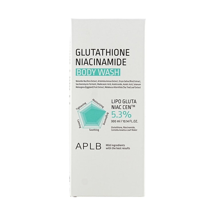 APLB Glutathione Niacinamide Body Wash, 10.14 fl.oz