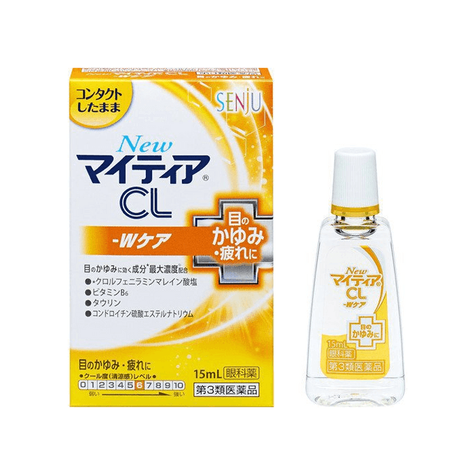 New Mytear CL-W Care [15mL] Eye Drops / Eye Wash