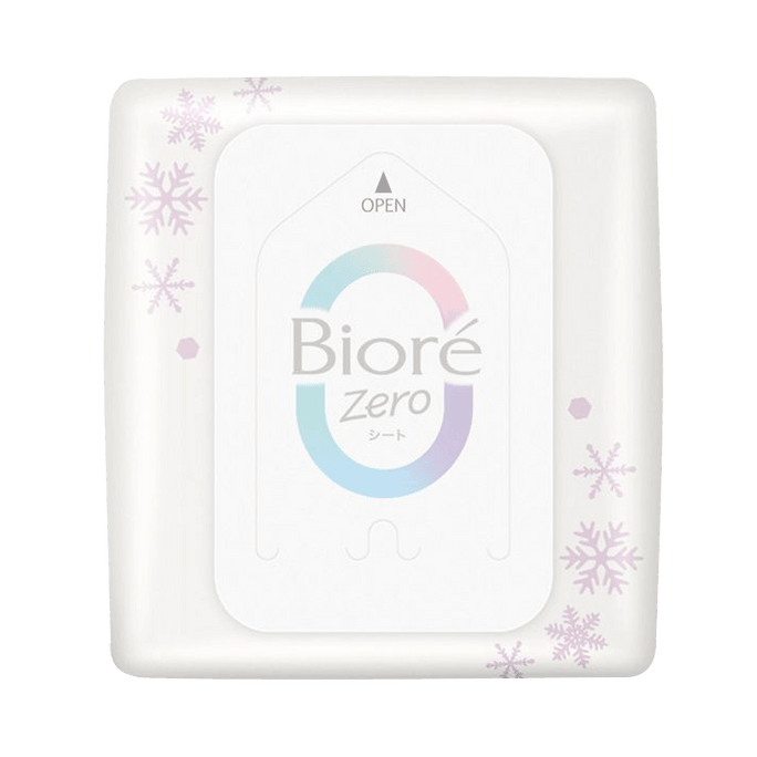 BIORE Zero全身可用冷感湿巾 20枚 30g