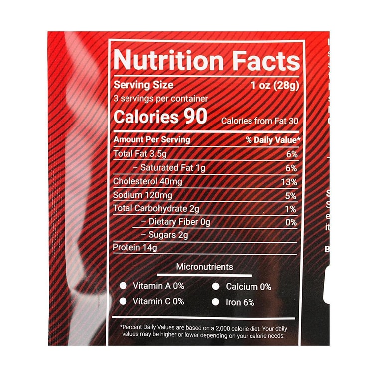 米宝 真牛厚切牛肉干 原味+辣味 85g*2包【2种口味组合装】 【USDA认证】【100%原切牛肉 浓郁肉香】【低卡高蛋白健康零食】 11