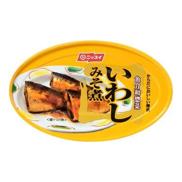 日本NISSUI 味噌调味沙丁鱼罐头 100g