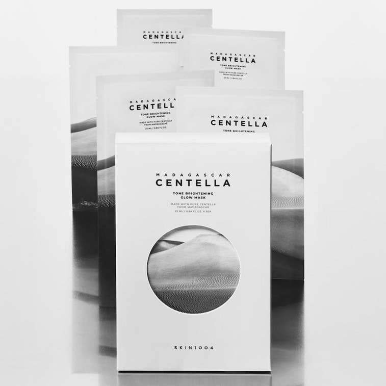 韓國SKIN1004理膚天使 馬達加斯加積雪草透亮煥採發光面膜 5 片裝 4