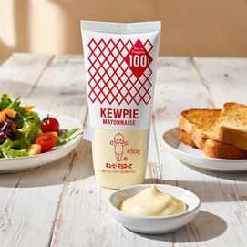 Japanese Mayonnaise Tube, 15.72 fl oz【Kewpie 100th Anniversary】