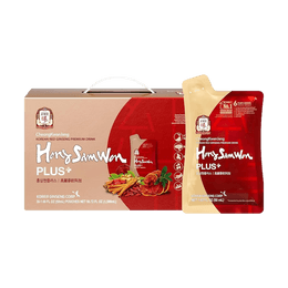 Hong San Won Plus, Korean Red Ginseng Drink, 30pcs