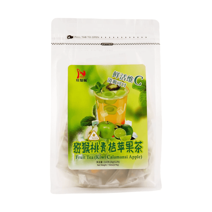 Kiwi Orange Apple Tea 7.64 oz