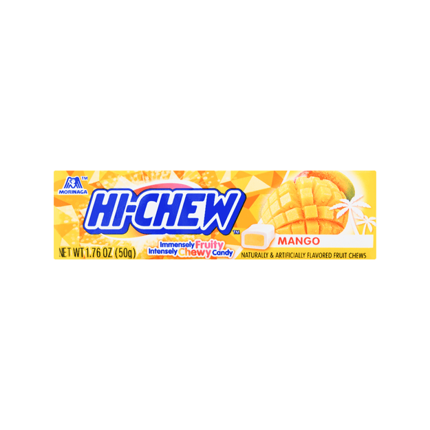 日本morinaga森永 hi-chew 果汁軟糖 芒果味 50g