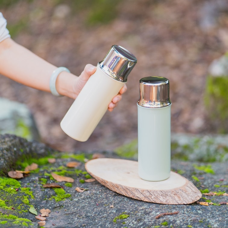 Tea Thermos with Infuser for Hot and Cold Infusions - 316 Stainless Steel - 16oz - Green 5