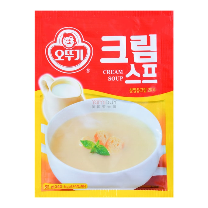 크림 수프 2.82 oz【한국식】【풍부하고 크리미한】
