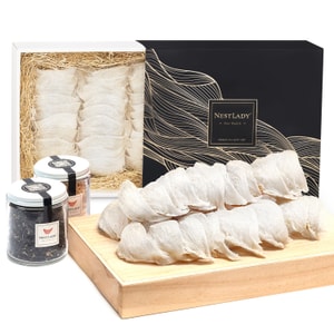 美國NESTLADY 頂級雨季頭期 乾挑大盞燕窩 6A王妃盞 經濟實用裝 增強免疫力 250g【2025年 雨季頭期燕窩】已通過FDA/USDA檢查