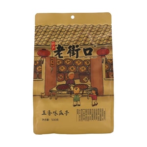 老街口 五香味瓜子 坚果炒货零食 500g