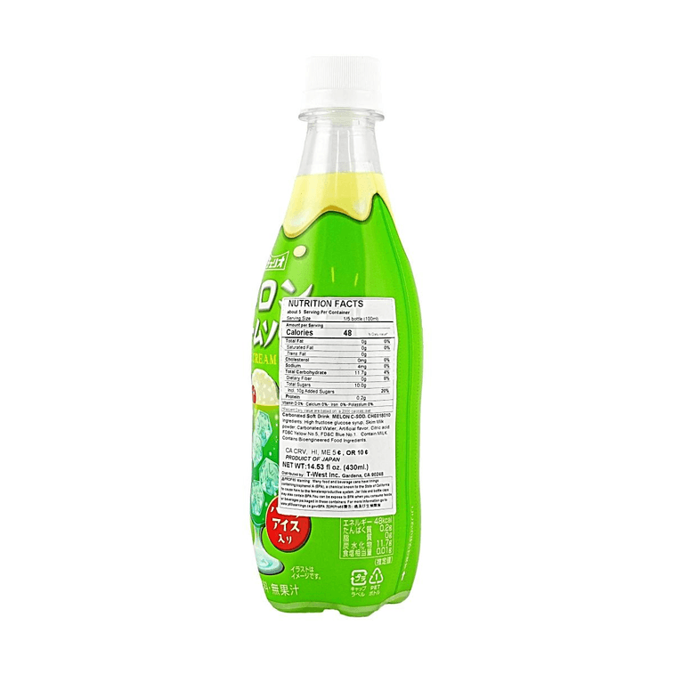 Melon Cream Soda Drink,14.54 fl oz 5