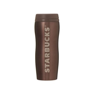 STARBUCKS brown logo stainless steel bottle 355ml