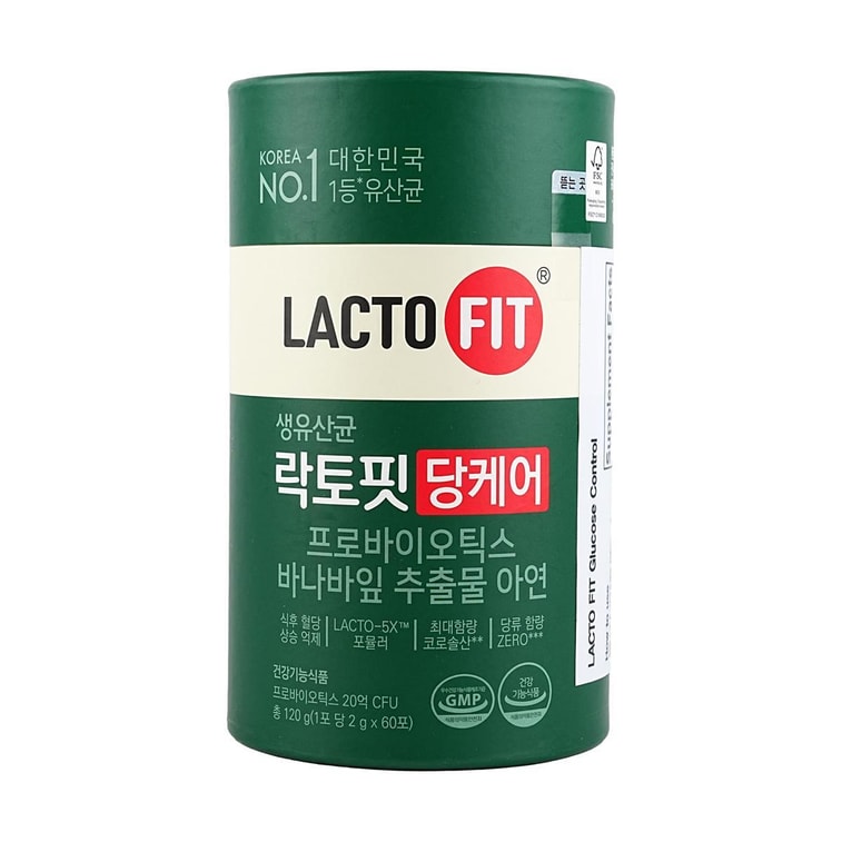 프로바이오틱스 혈당 조절, 생균, 혈당 조절, 장 건강 60정 120g 4