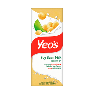 新加坡YEO'S杨协成 无添加原味豆奶 250ml
