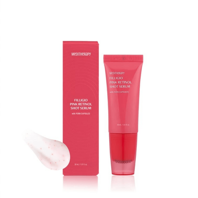 【韩国直邮】 韩国 Meditherapy 粉色视黄醇滚轮精华改善细纹提拉紧致 30ml